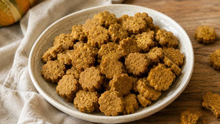 Pumpkin Dog Treats: Goat Milk Pumpkin Cookies