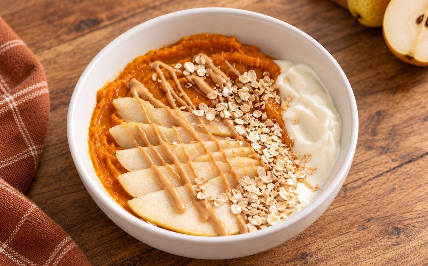 Frozen Dog Treats: Pear and Oat Harvest Bowl