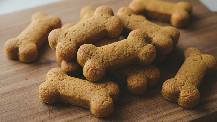 Pumpkin Dog Treats: Baked Pumpkin Cinnamon Biscuits