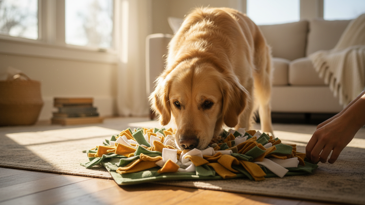 Homemade Dog Enrichment: Scent Games for Fun