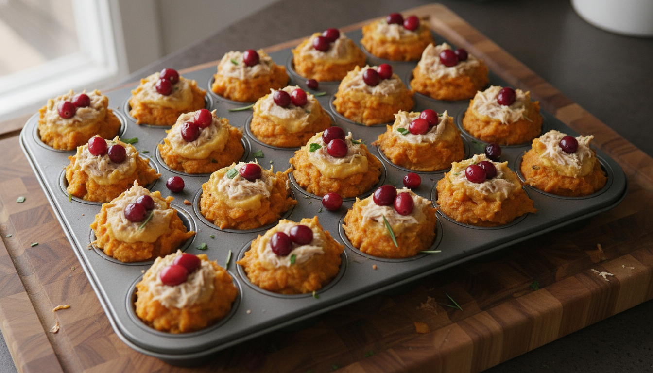 Thanksgiving Dog Enrichment: Muffin Tin Activity