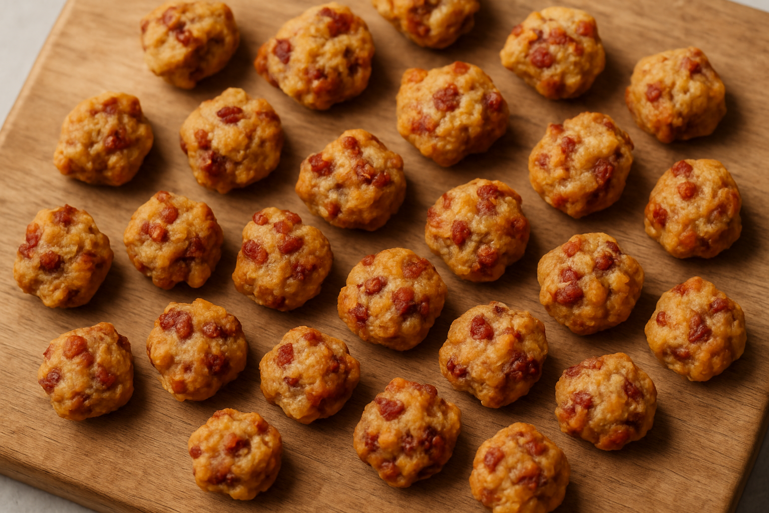 Dog Training Treats: Bacon and Cheddar Crumbles