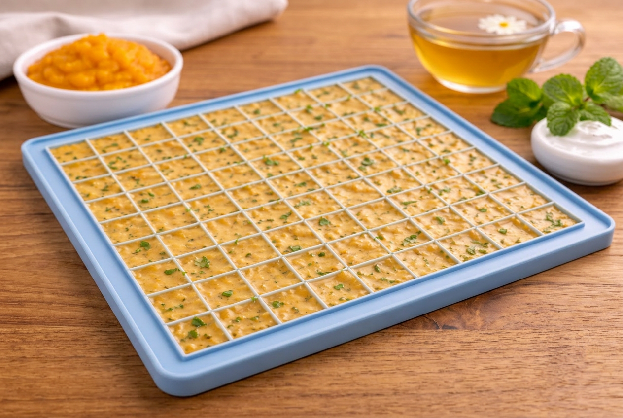 Lick Mat Recipe for Dogs: Pumpkin and Chamomile Spread