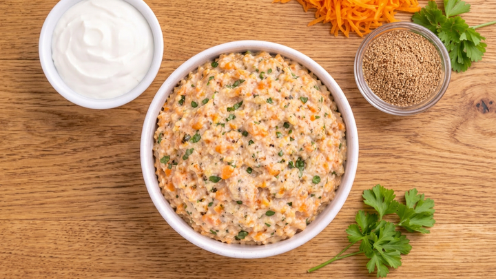 Kong Stuffing Recipe: Salmon and Carrots for Dogs